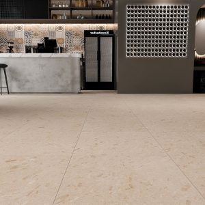 Gạch 60x60 Ấn Độ Novocera mã CROCK IVORY Men Matt