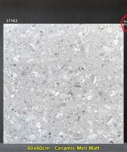 Gạch 60x60 Takao 37163 Terrazzo Hạt Đá