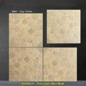 Gạch 60x60 Trung Quốc 6661 Lát Sân