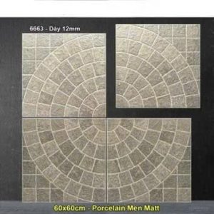 Gạch 60x60 Trung Quốc 6663 Lát Sân