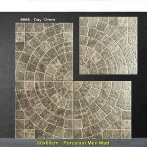 Gạch 60x60 Trung Quốc 6666 Lát Sân