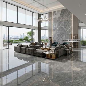 Gạch 60x60 Vitto 73006 Vân Ghi Xám