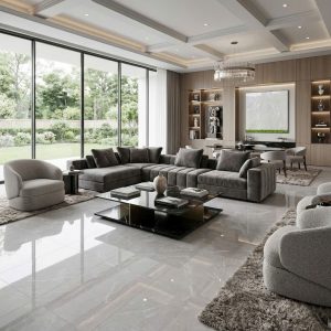 Gạch 60x60 Vitto 73014 Vân Đá Xám