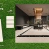 Gạch 75x150 PERFETTO Mã 39805 Men Bóng