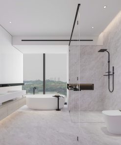 Gạch 800x1600 Ấn Độ Novocera mã FLUENTE GREY Men Matt Carving Endless
