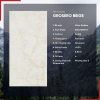 Gạch 800x1600 Ấn Độ Novocera mã GROSERO BEIGE Men Bóng Endless