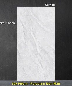 Gạch 80x160 Ấn Độ Armanzo Bianco
