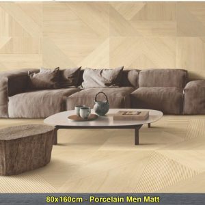 Gạch 80x160 Ấn Độ Woody Brown