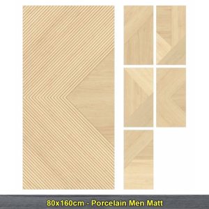 Gạch 80x160 Ấn Độ Woody Brown