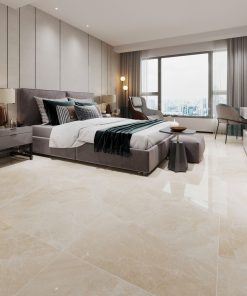 Gạch 80x80 Ấn Độ Novocera mã EMPERADO CREMA Men Bóng