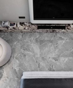 Gạch 80x80 Ấn Độ Novocera mã LONDON GREY Men Bóng