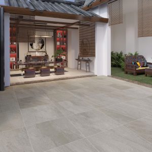 Gạch 80x80 Ấn Độ Novocera mã SANDSTAR GREY Men Matt