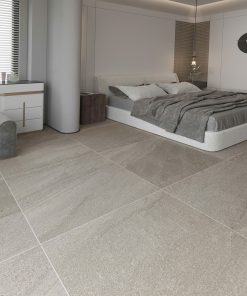 Gạch 80x80 Ấn Độ Novocera mã SANDSTAR GREY Men Matt