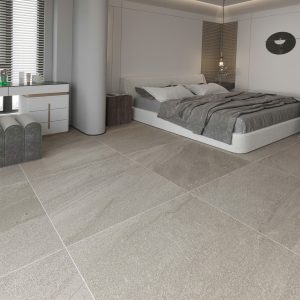 Gạch 80x80 Ấn Độ Novocera mã SANDSTAR GREY Men Matt