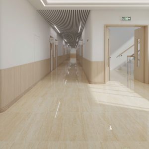 Gạch 80x80 Ấn Độ Novocera mã TRAVENTINO BEIGE Men Bóng