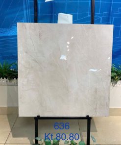 Gạch 80x80 Ấn Độ mã 636 men bóng
