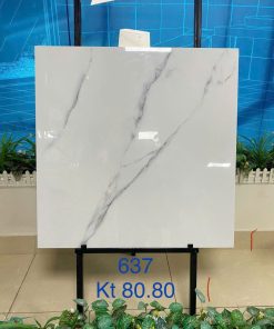 Gạch 80x80 Ấn Độ mã 637 men bóng