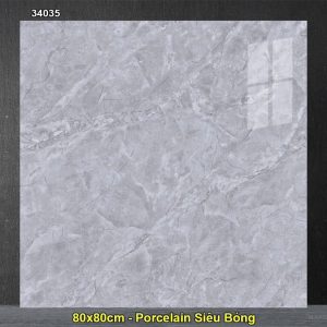 Gạch 80x80 Hoàn Mỹ Perfetto 34035 Vân Xám Xanh