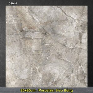 Gạch 80x80 Hoàn Mỹ Perfetto 34040 Vân Đá