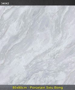 Gạch 80x80 Hoàn Mỹ Perfetto 34042 Vân Xám Xanh