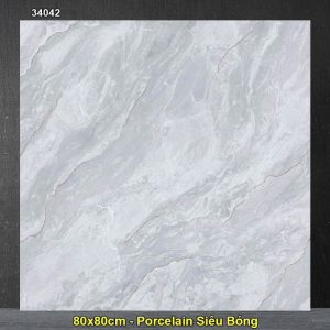 Gạch 80x80 Hoàn Mỹ Perfetto 34042 Vân Xám Xanh