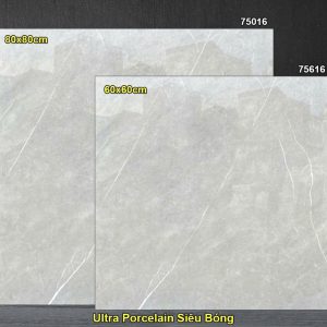 Gạch 80x80 Hoàn Mỹ Perfetto 75016 Vân Xám