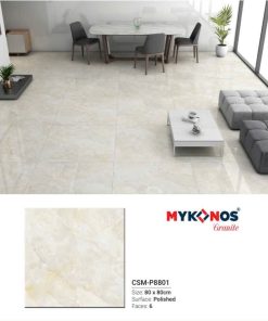 Gạch 80x80 MYKONOS mã CSM-P8801 Men Bóng