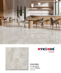 Gạch 80x80 MYKONOS mã CSM-P8808 Men Bóng
