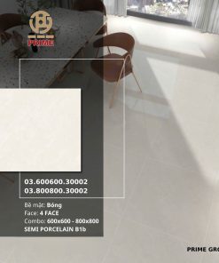 Gạch 80x80 PRIME mã 30002 Men Bóng