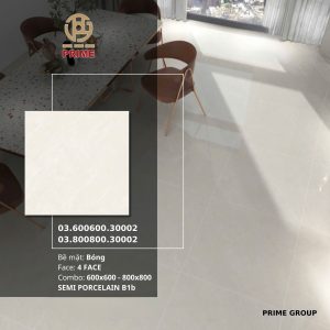Gạch 80x80 PRIME mã 30002 Men Bóng