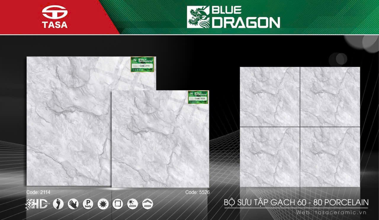 Gạch 80x80 Tasa 2114 Men bóng