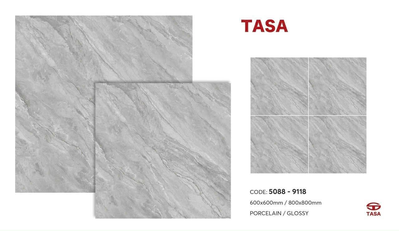 Gạch 80x80 Tasa 9118 Men bóng