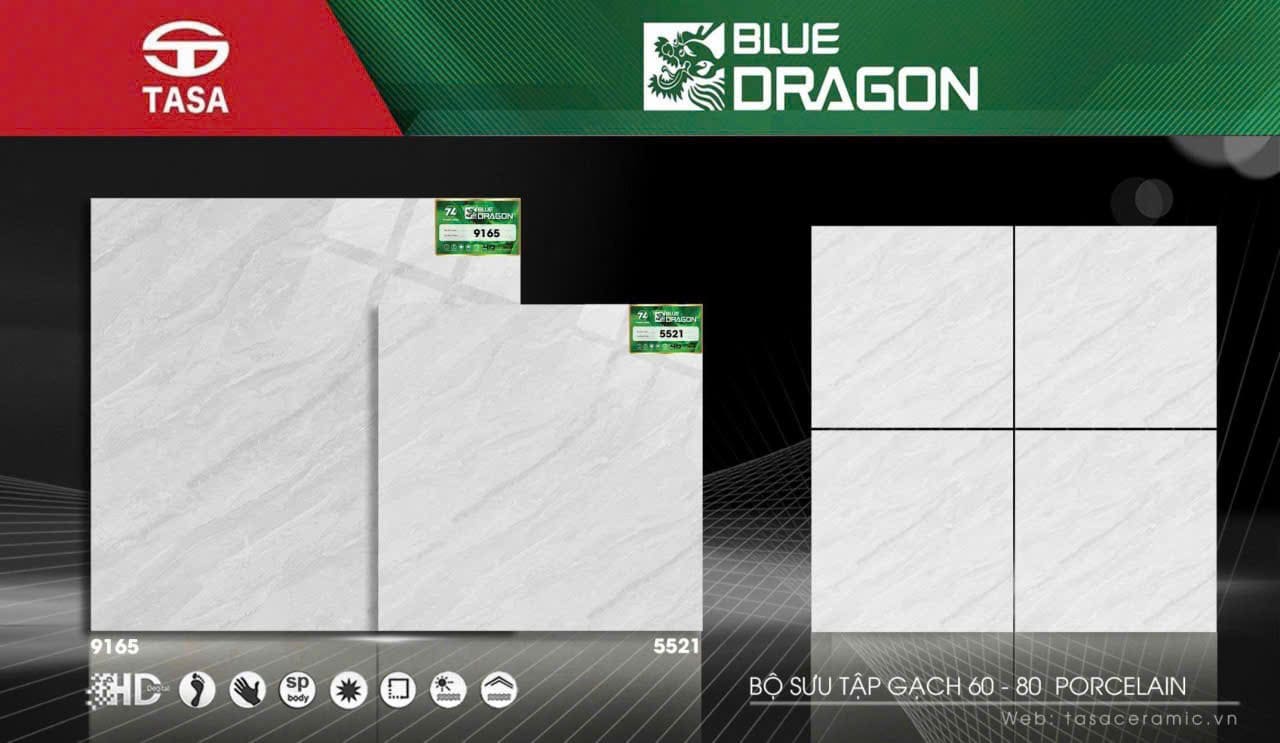 Gạch 80x80 Tasa 9165 Men bóng