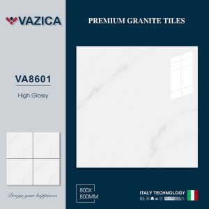 Gạch 80x80 VAZICA mã VA8601 Men Siêu Bóng