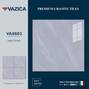 Gạch 80x80 VAZICA mã VA8603 Men Siêu Bóng