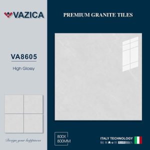 Gạch 80x80 VAZICA mã VA8605 Men Siêu Bóng