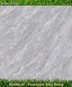 Gạch 80x80 Vitto mã VTHM 4124 Vân Đá Ghi