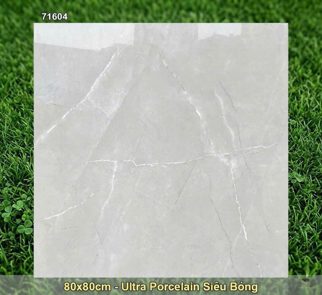 Gạch 80x80 Vitto mã VTHM 71604 Vân Đá Xám