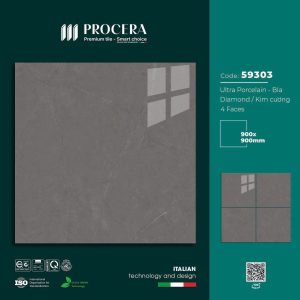 Gạch 90x90 PROCERA mã 59303 Men Bóng Kim Cương