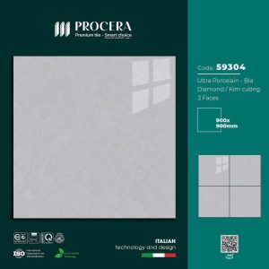 Gạch 90x90 PROCERA mã 59304 Men Bóng kim Cương