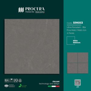 Gạch 90x90 PROCERA mã 59603 Men Matt Mịn