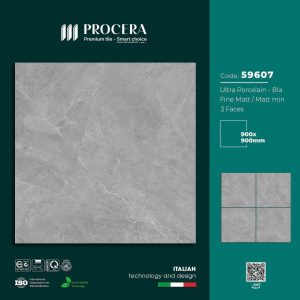 Gạch 90x90 PROCERA mã 59607 Men Matt Mịn