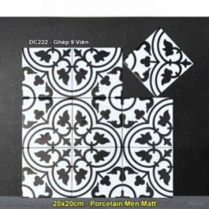 Gạch Bông Men 20x20 Trung Quốc DC222