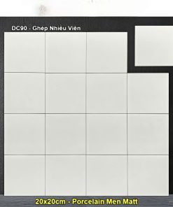 Gạch Bông Men 20x20 Trung Quốc DC90