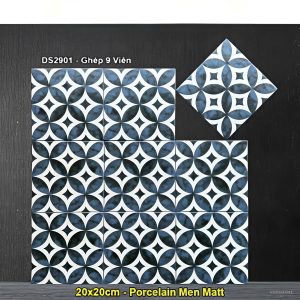 Gạch Bông Men 20x20 Trung Quốc DS2901