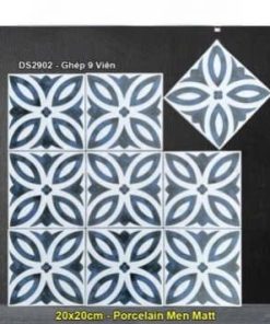 Gạch Bông Men 20x20 Trung Quốc DS2902