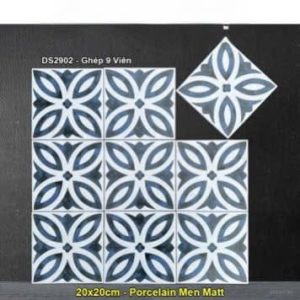 Gạch Bông Men 20x20 Trung Quốc DS2902