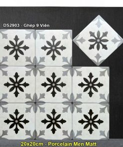 Gạch Bông Men 20x20 Trung Quốc DS2903