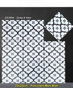Gạch Bông Men 20x20 Trung Quốc DS2904