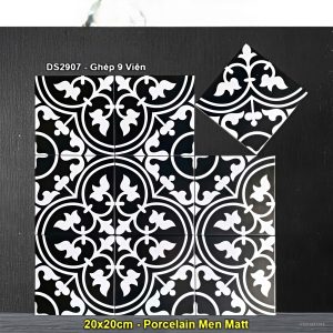 Gạch Bông Men 20x20 Trung Quốc DS2907